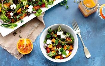 Roast Sweet Potato With Marmalade Dressing Salad Recipe