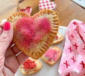 homemade air fryer pop tarts for valentines day