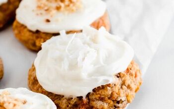 Chewy Carrot Cake Cookies With Cream Cheese Frosting