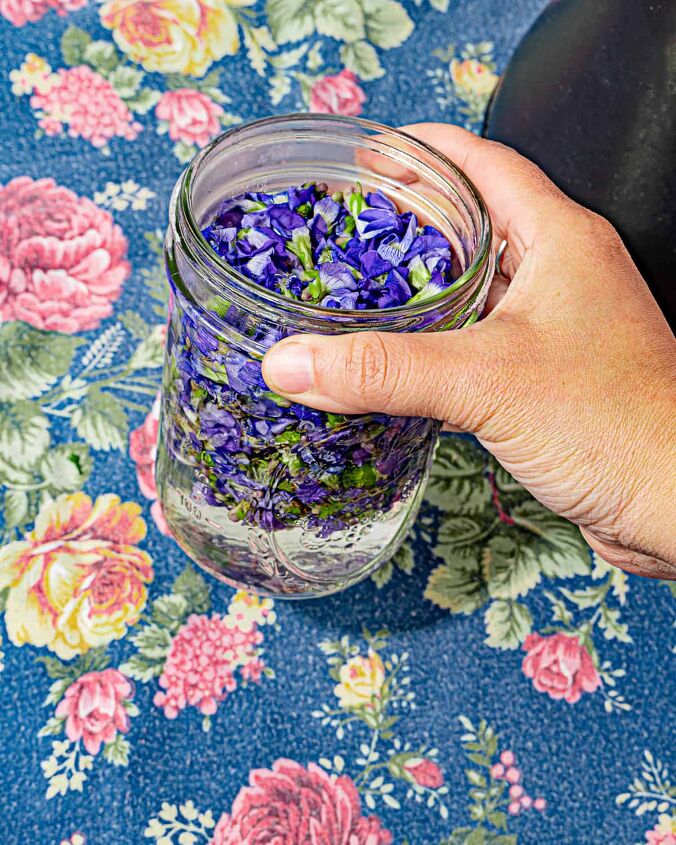 purple wild violet syrup recipe