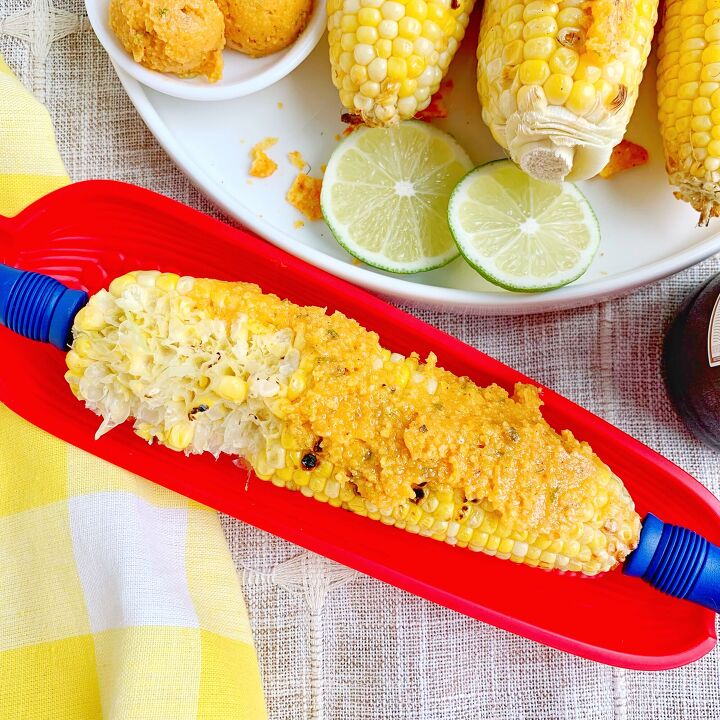 grilled corn with doritos butter