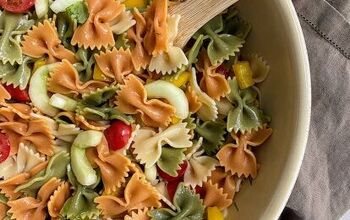 Light and Simple Bow Tie Pasta Salad