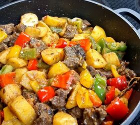 Potato and Beef Stir Fry (The Best Mid-week Dinner Recipe)