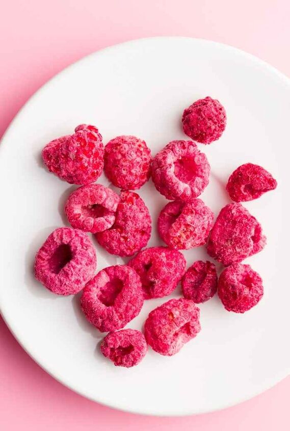 how to make freeze dried raspberries
