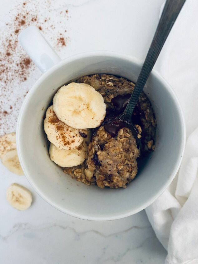 banana bread mug cake