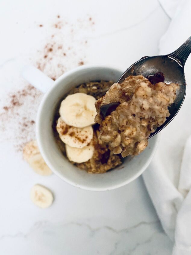 banana bread mug cake