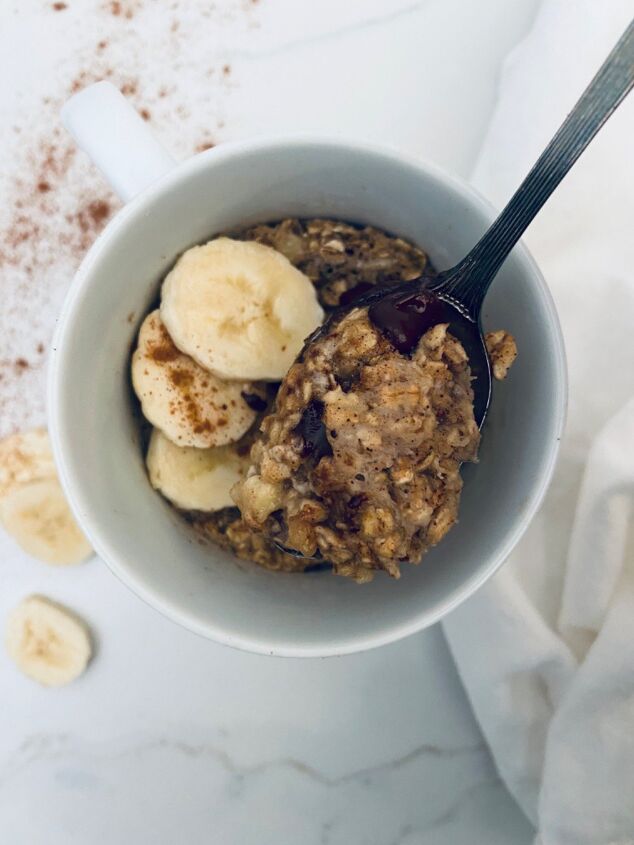 banana bread mug cake