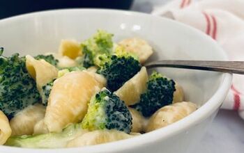 Easy Gluten-Free Broccoli Macaroni + Cheese