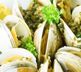 grilled clams with garlic butter recipe