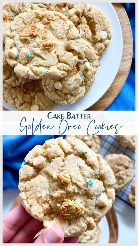 cake batter golden oreo cookies