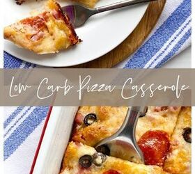 Low Carb Pizza Casserole