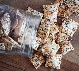 These simple crackers are tangy, crunchy, salty, and full of flavor
