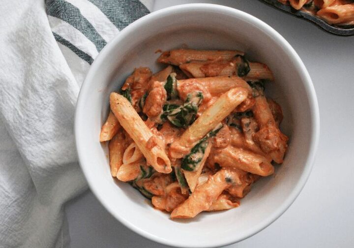 simple vegetarian penne rosa recipe