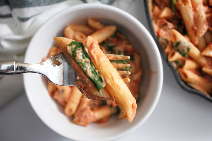 simple vegetarian penne rosa recipe