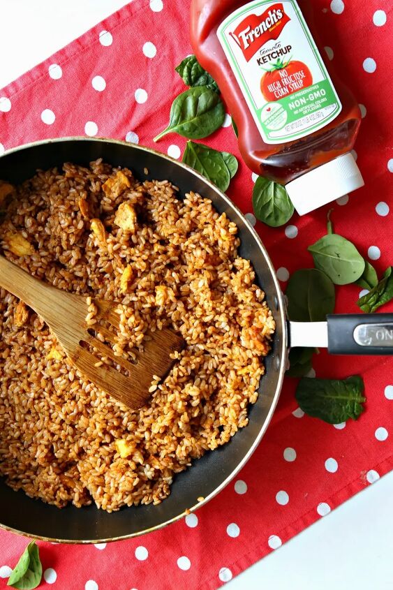 hong kong style ketchup fried rice