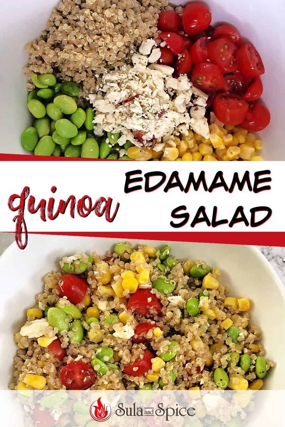 quinoa edamame salad