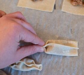 chicken potstickers step by step easy folding instructions