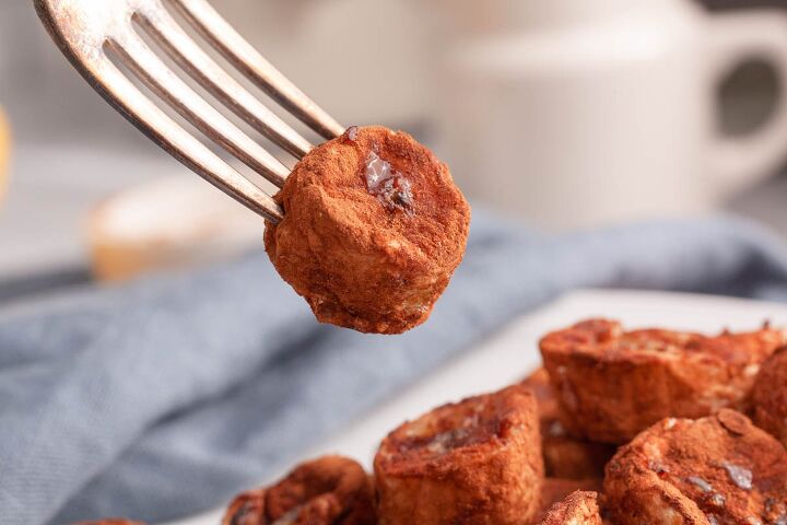 2 ingredient air fryer cinnamon bananas