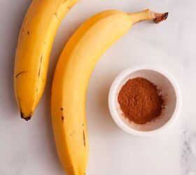 2 ingredient air fryer cinnamon bananas