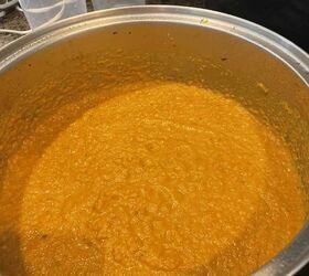 easy carrot bisque soup recipe, pureed carrot soup Karins Kottage