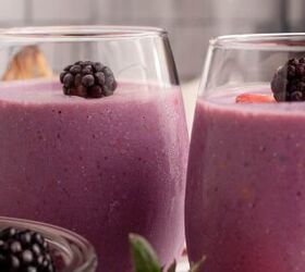 They should really rename this berry smoothie "the refreshing antioxidant booster"