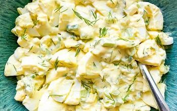 Easy Egg Salad With Pickles