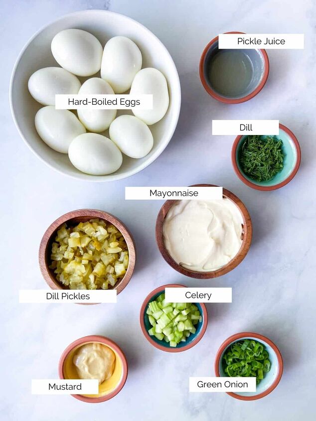 easy egg salad with pickles