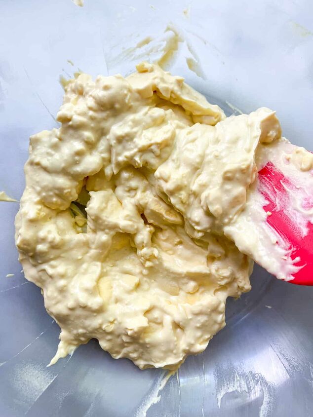 easy egg salad with pickles, Mash the egg yolks with mayonnaise mustard and pickle juice
