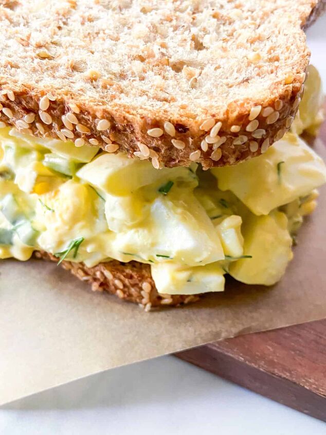 easy egg salad with pickles