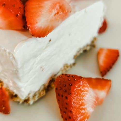 easy recipe for frozen yogurt bars strawberry