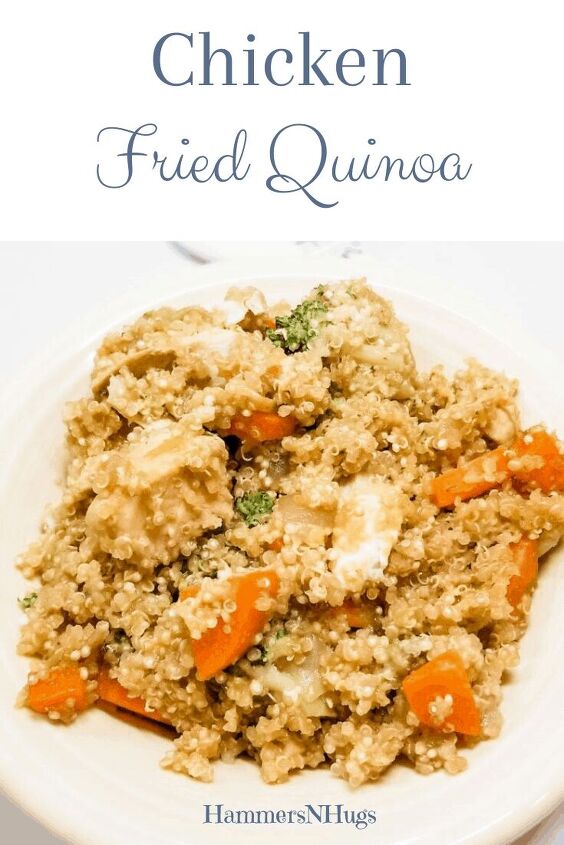 chicken quinoa fried rice