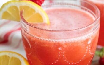 Simple Summer Spiked Strawberry Lemonade