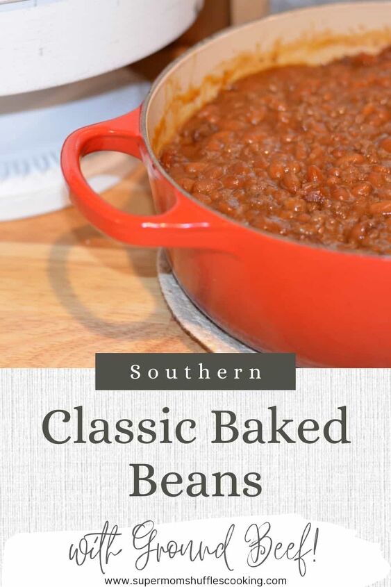 easy southern baked beans with ground beef recipe