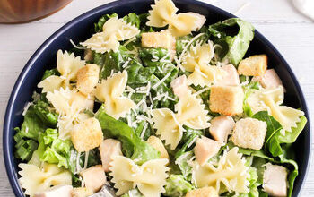 Summer Bowtie Chicken Caesar Salad