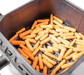 quick and easy roasted air fryer carrots recipe
