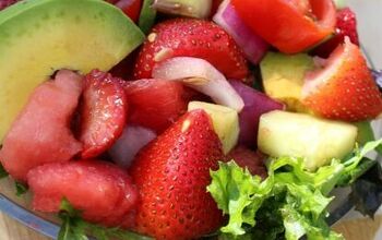 Tossed Salad Recipe With Strawberries and Lime Juice