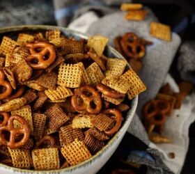 Next time you're throwing a party, delight your guests with a batch of this bold & buttery Chex mix