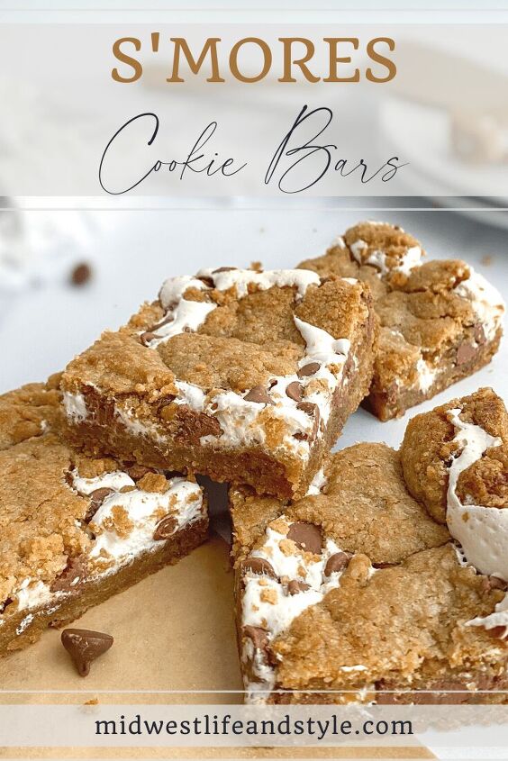 smores cookie bars