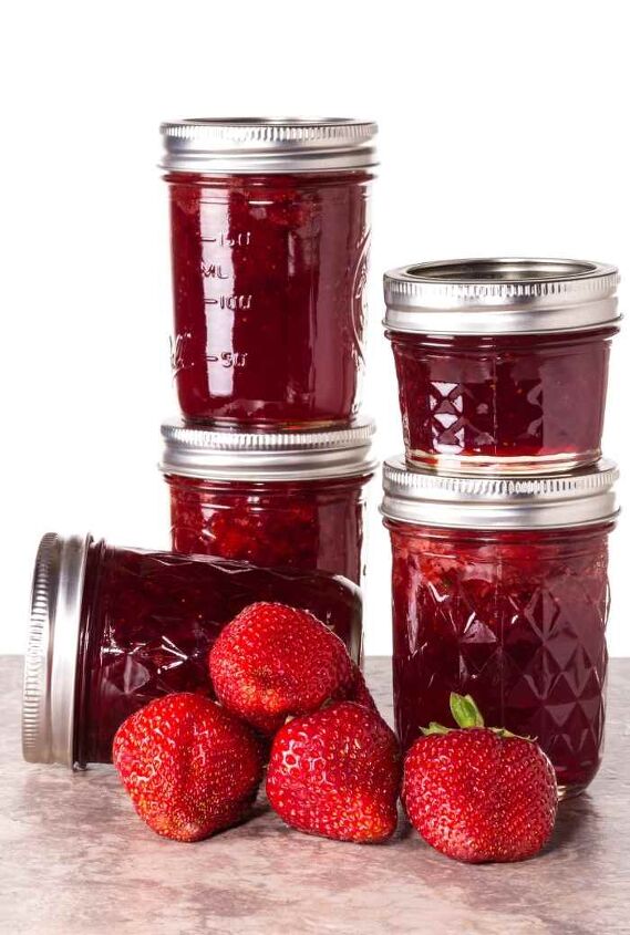 low sugar strawberry jam recipe