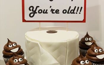 'You're Old' Toilet Paper Cake