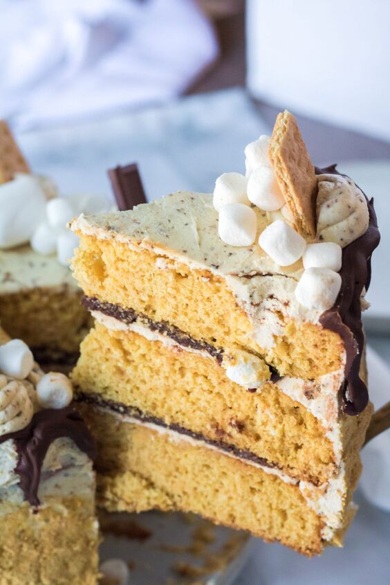 the best smores layer cake recipe