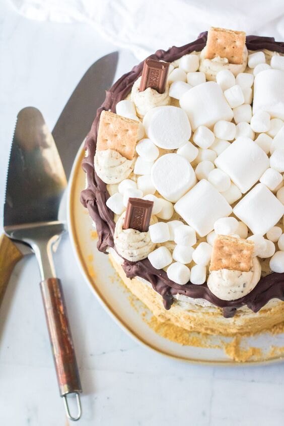 the best smores layer cake recipe