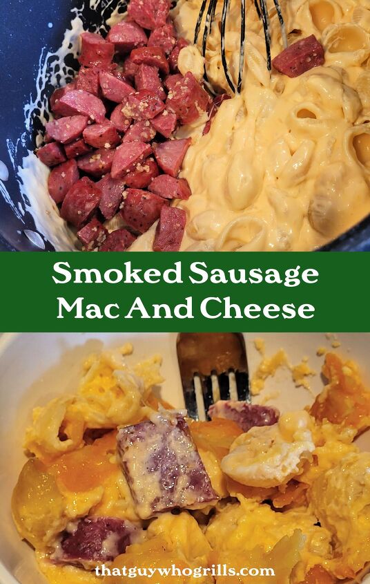 smoked sausage mac and cheese recipe