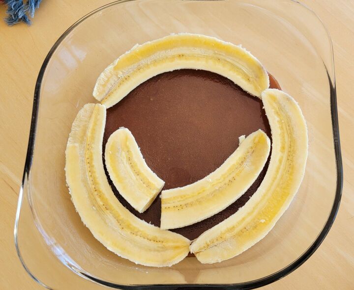 banana chocolate upside down cake