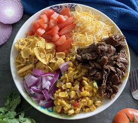 The perfect salad option for anyone who doesn't like their foods being mixed together