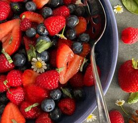 This new, delightful way to serve berries has a fun & surprising twist