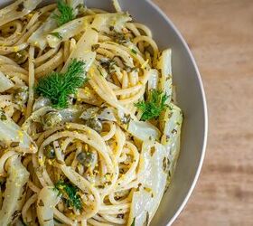 Roasted Fennel Pasta With Lemon and Capers