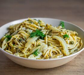 Roasted Fennel Pasta With Lemon and Capers | Foodtalk