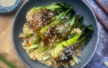 Garlicky and Sesame Pac Choi