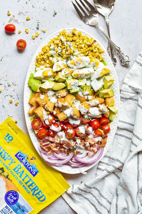 Best Fish Fillet Cobb Salad recipe